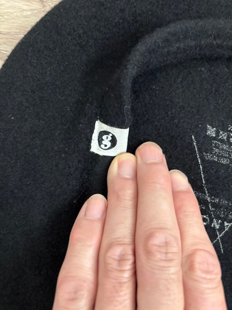 [GOOD ENOUGH] [KANGOL] 黒 ベレー帽