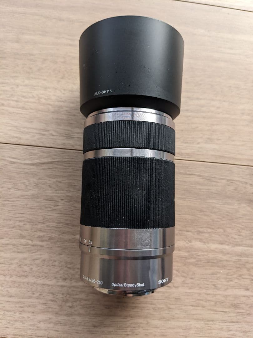 SONY ソニー E 55-210mm 4.5-6.3 OSS シルバー