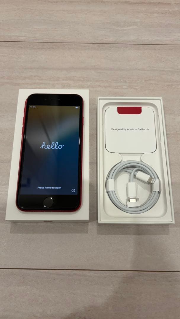 iPhoneSE 第3世代 (PRODUCT)RED 256GB