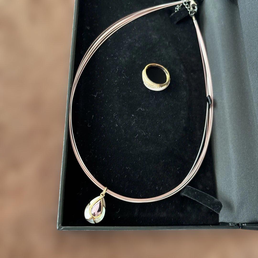 ワイヤーチェーンネックレスandリング