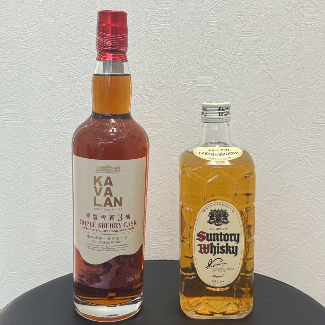 カヴァラン＋サントリークリア 2本セット