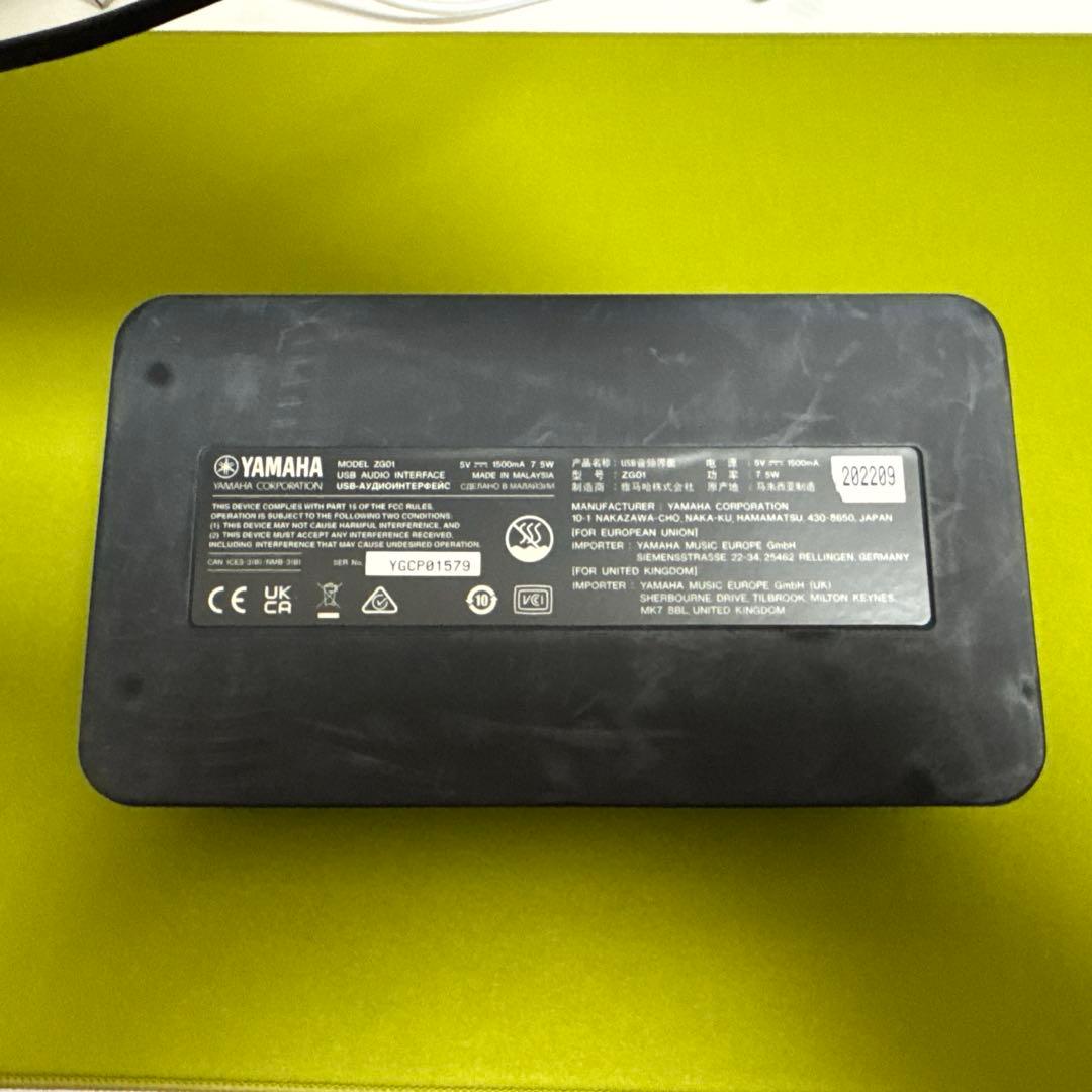 DTM・DAW YAMAHA ZG01