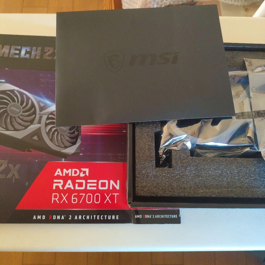 グラフィックボード・グラボ・ビデオカード AMD Radeon RX 6700 XT 12GB msi MECH2x