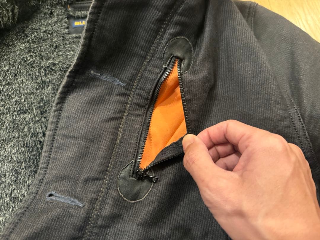 BLUE BLUE/ブルーブルー ジャーマンクロス size 1 HRM