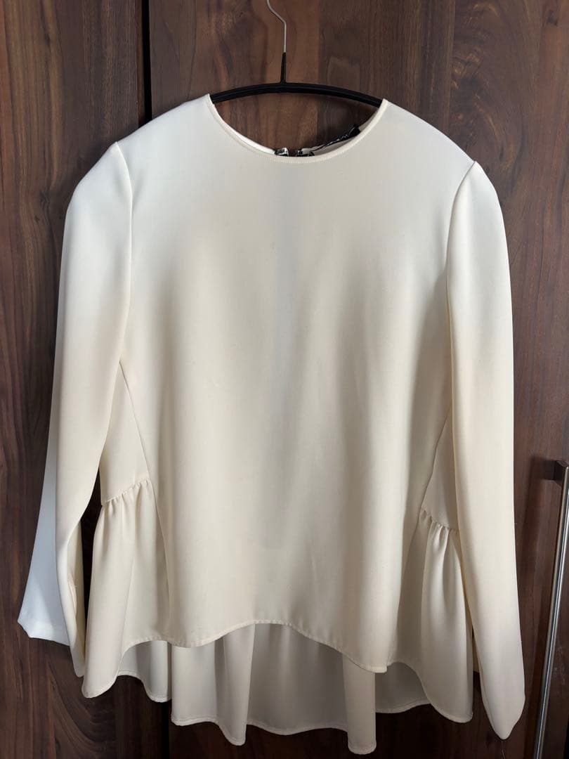 YOKO CHAN フリルヘムブラウス