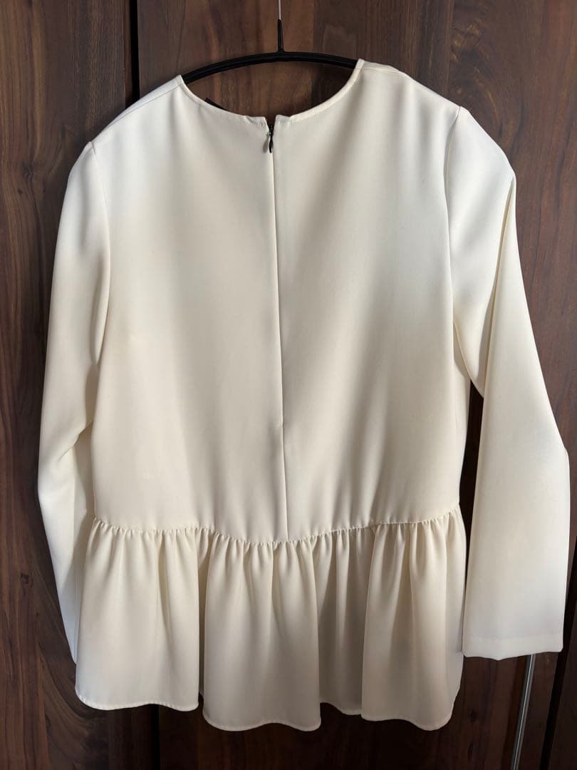 YOKO CHAN フリルヘムブラウス