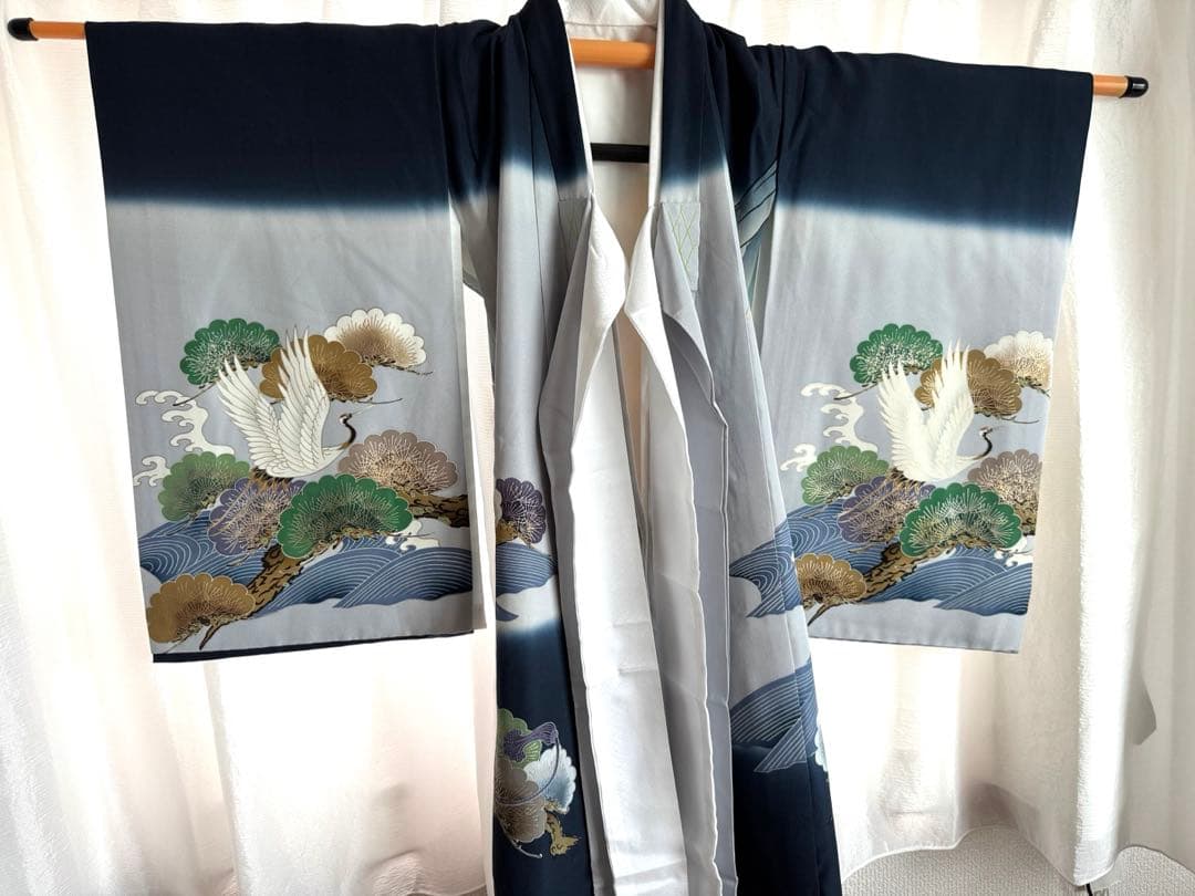 産着 男の子　お宮参り　着物　和服　赤ちゃん　ベビーグッズ