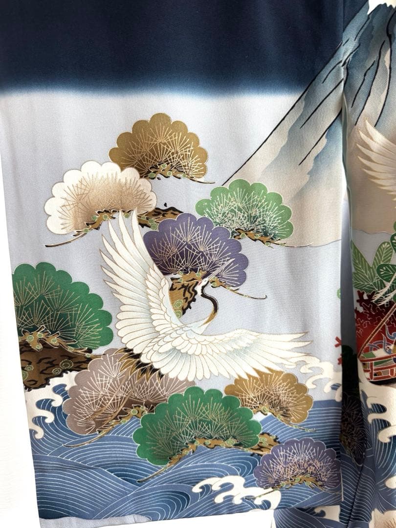 産着 男の子　お宮参り　着物　和服　赤ちゃん　ベビーグッズ