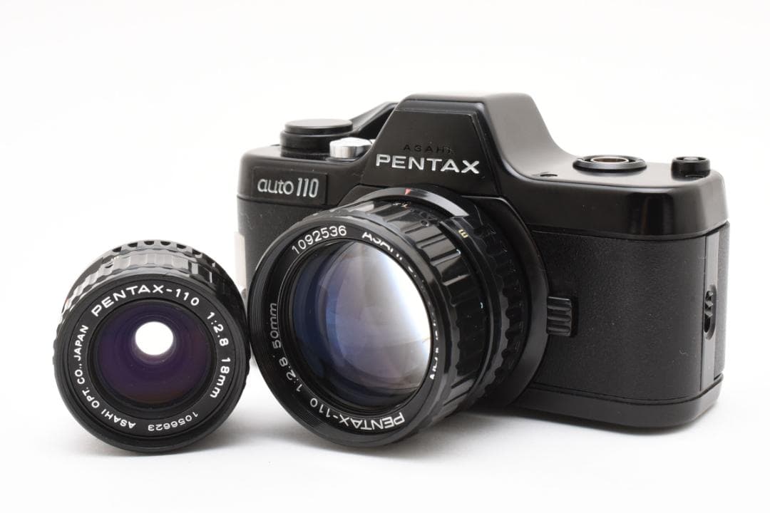 #247★動作品★PENTAX AUTO 110 レンズ2本セット