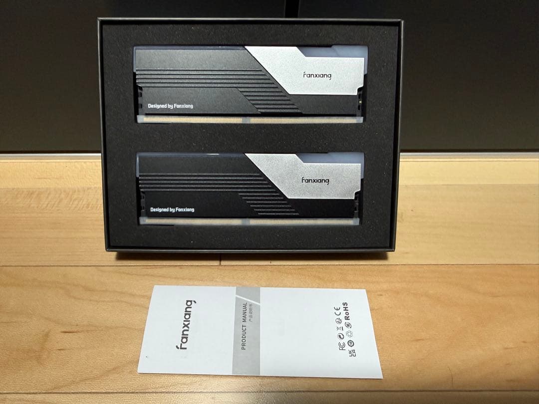 メモリー fanxiang DDR5 6400Mhz 64GB CL40 1.35V