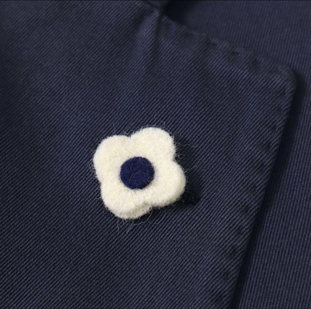 ラルディーニ　コットン　ネイビー　スーツ