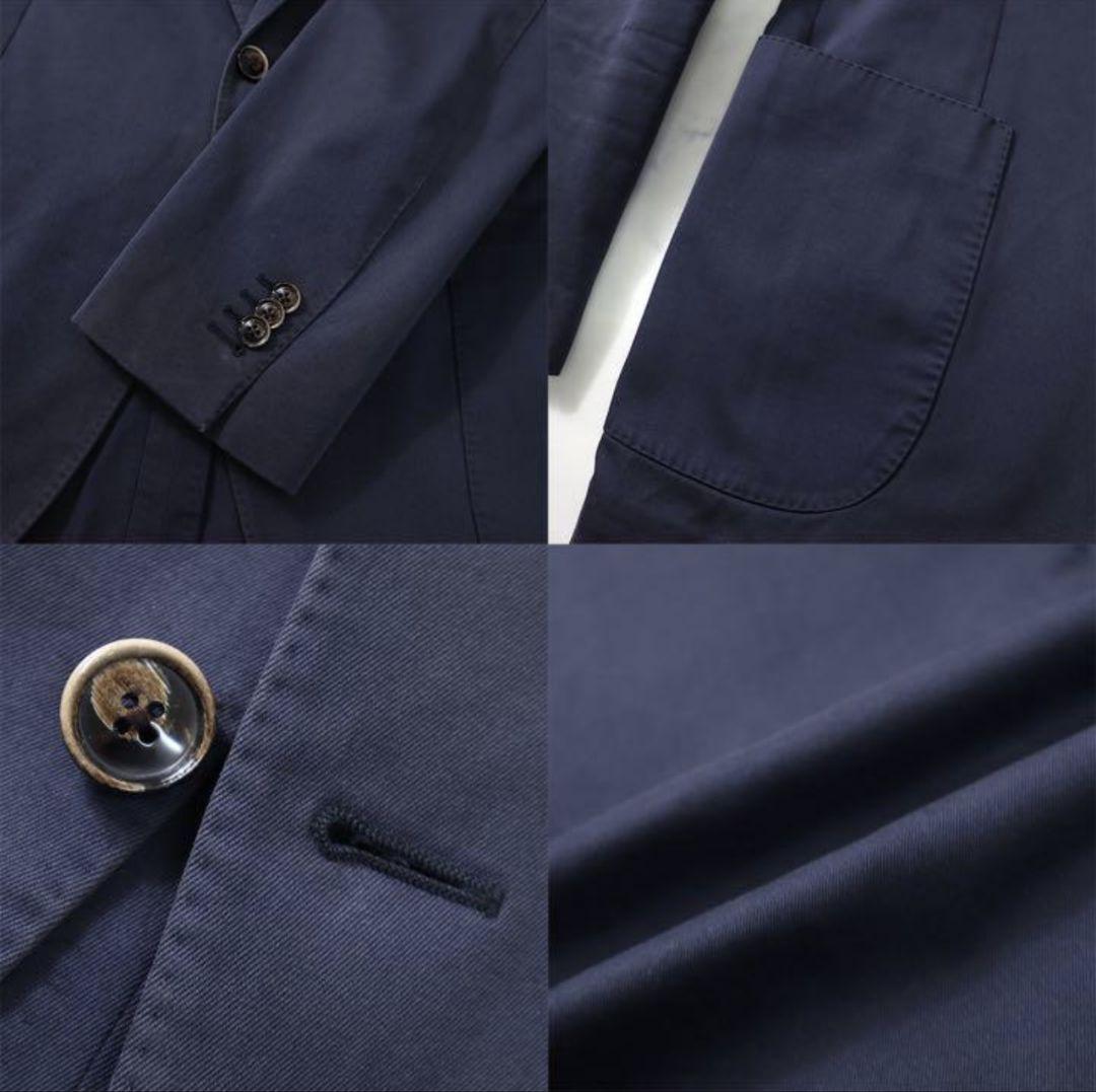 ラルディーニ　コットン　ネイビー　スーツ