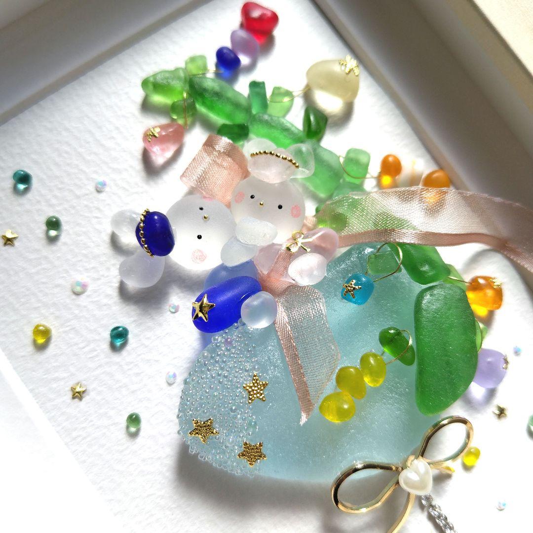 シーグラスアート『 大空へ✩.*˚』他5点