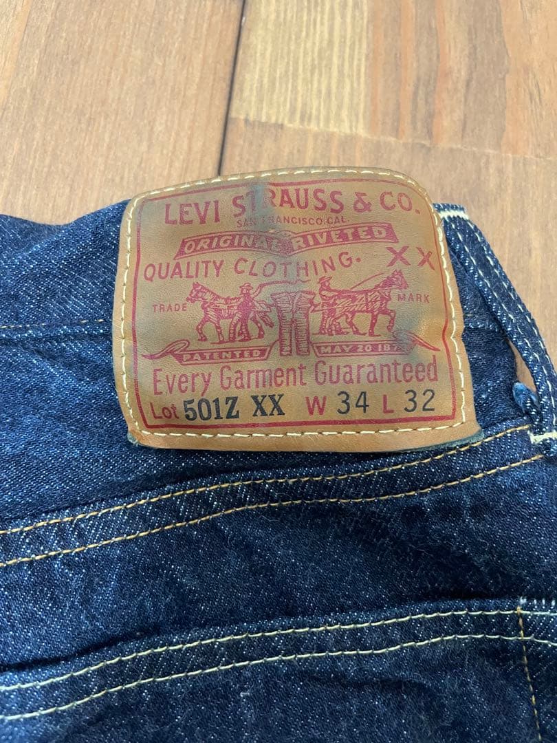 Levi's LVC501ZXX 復刻W34 L32 日本製