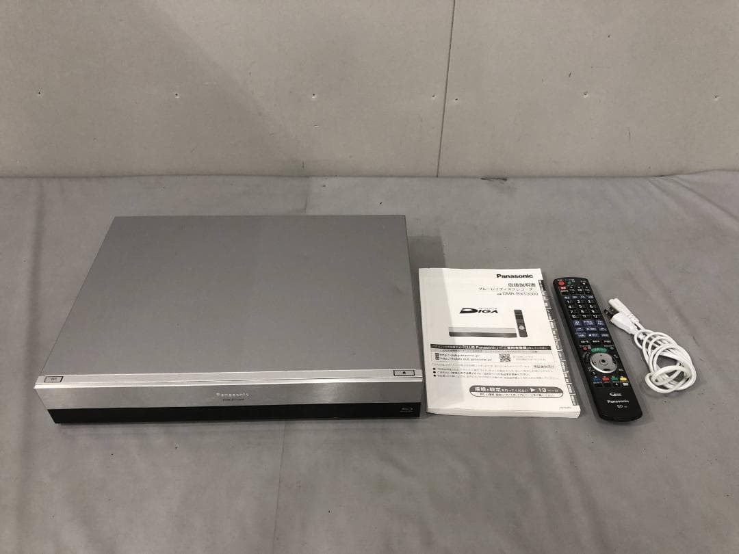 Panasonicブルーレイレコーダー 2TB 6ch同録 BXT3000