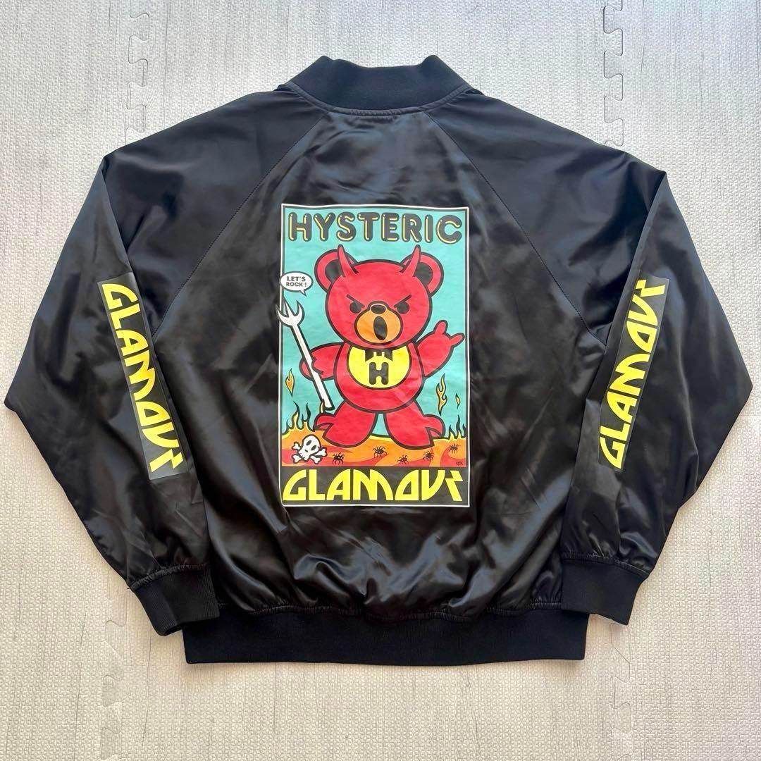 人気 HYSTERIC GLAMOUR ベア ジャケット ヒスグラ スカジャン
