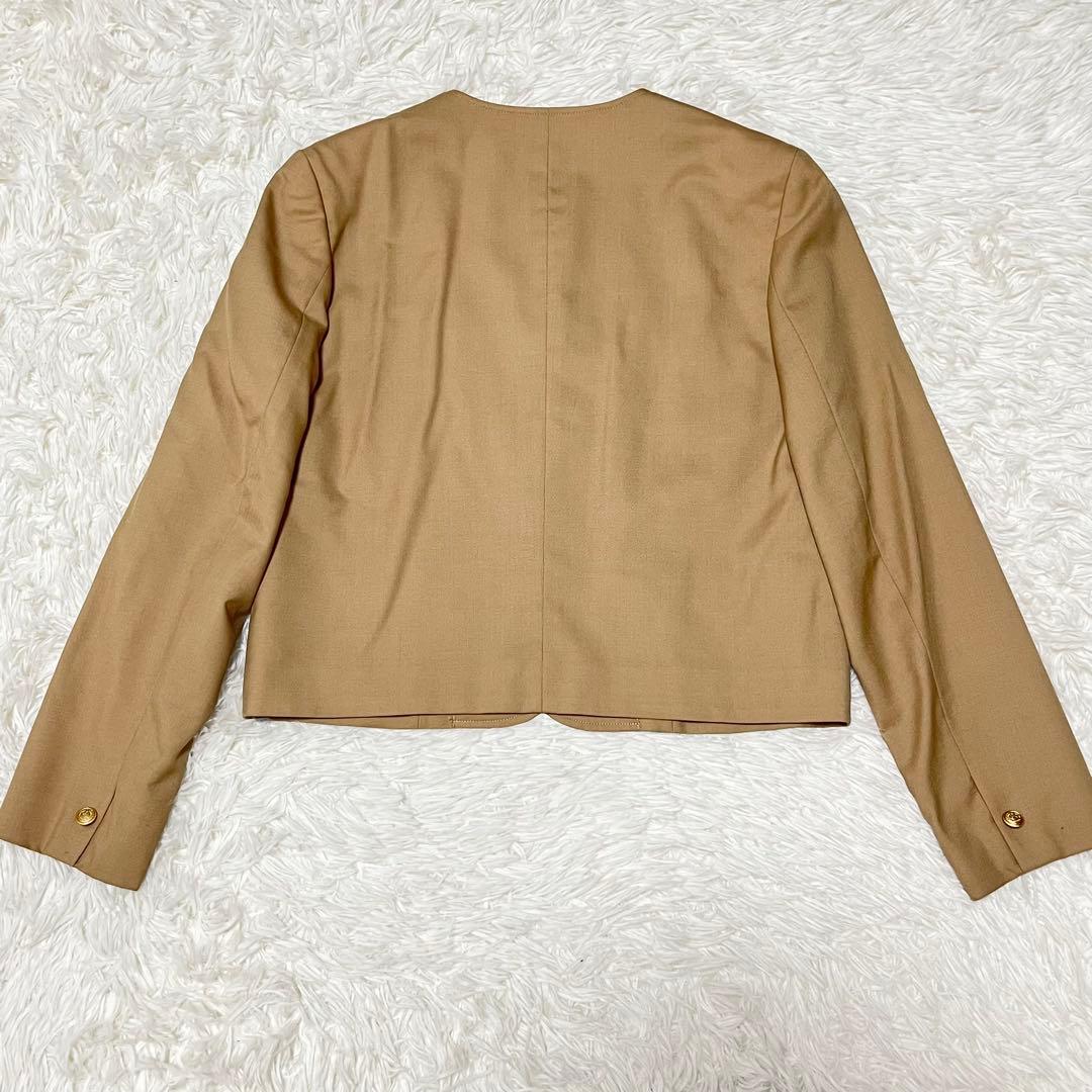 バーバリー ジャケット セットアップ 女の子 160 ウール　金ボタン