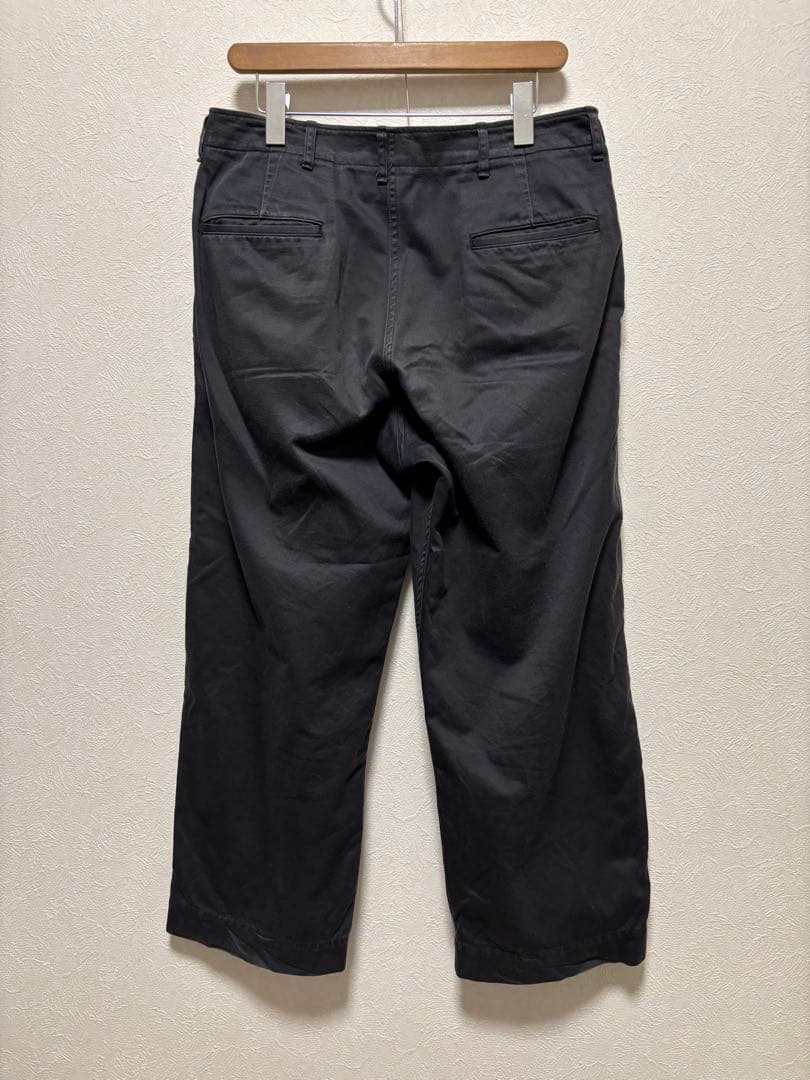 j*0様 CIOTA スビンコットン ウェポン チノパンツPTLM-102M 黒