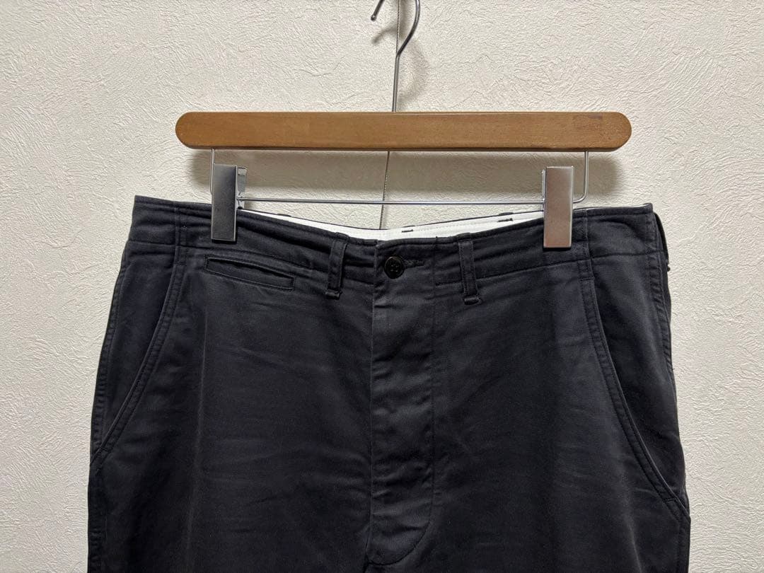 j*0様 CIOTA スビンコットン ウェポン チノパンツPTLM-102M 黒