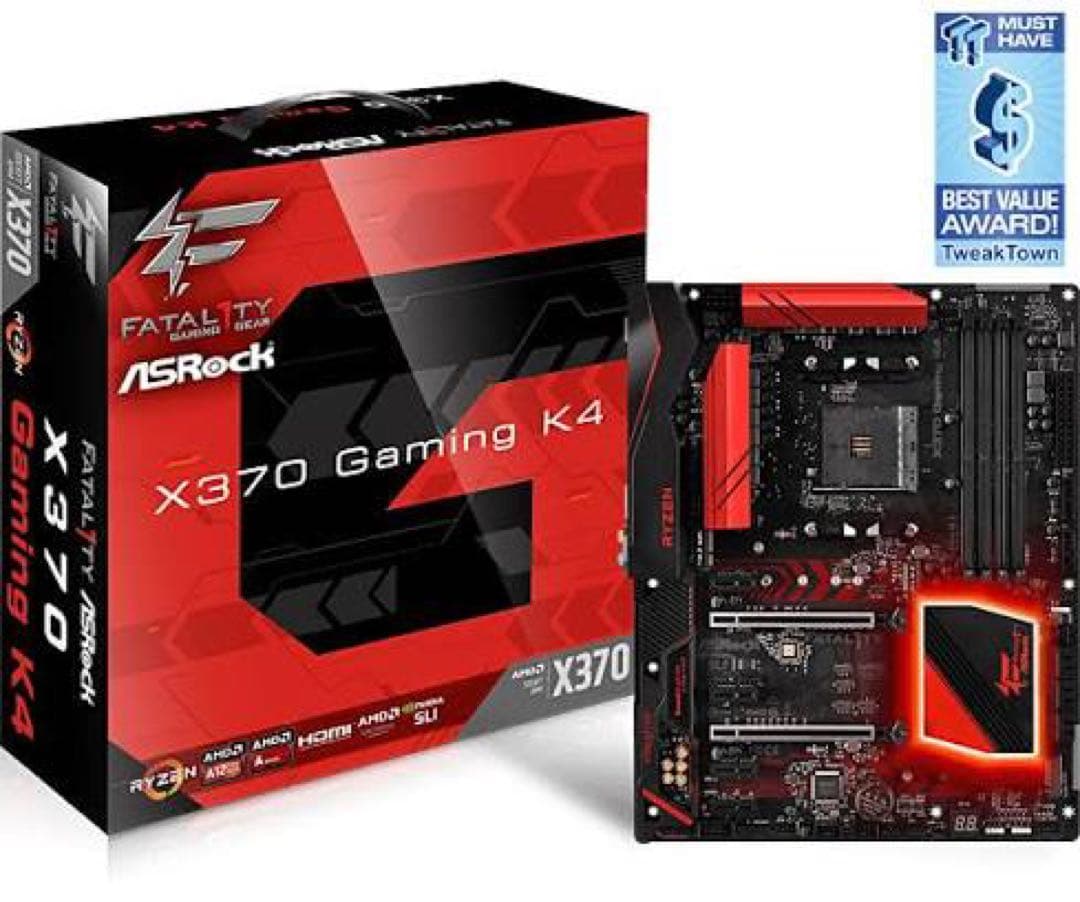 ASRock X370 Gaming K4 マザーボード