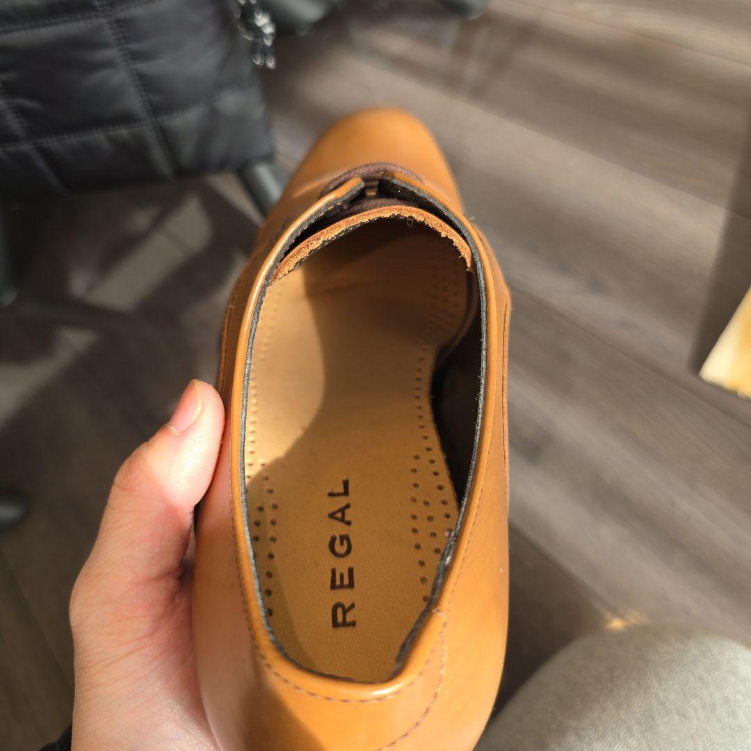 ❤*迎様 REGAL ブラウン ドレスシューズ レースアップ
