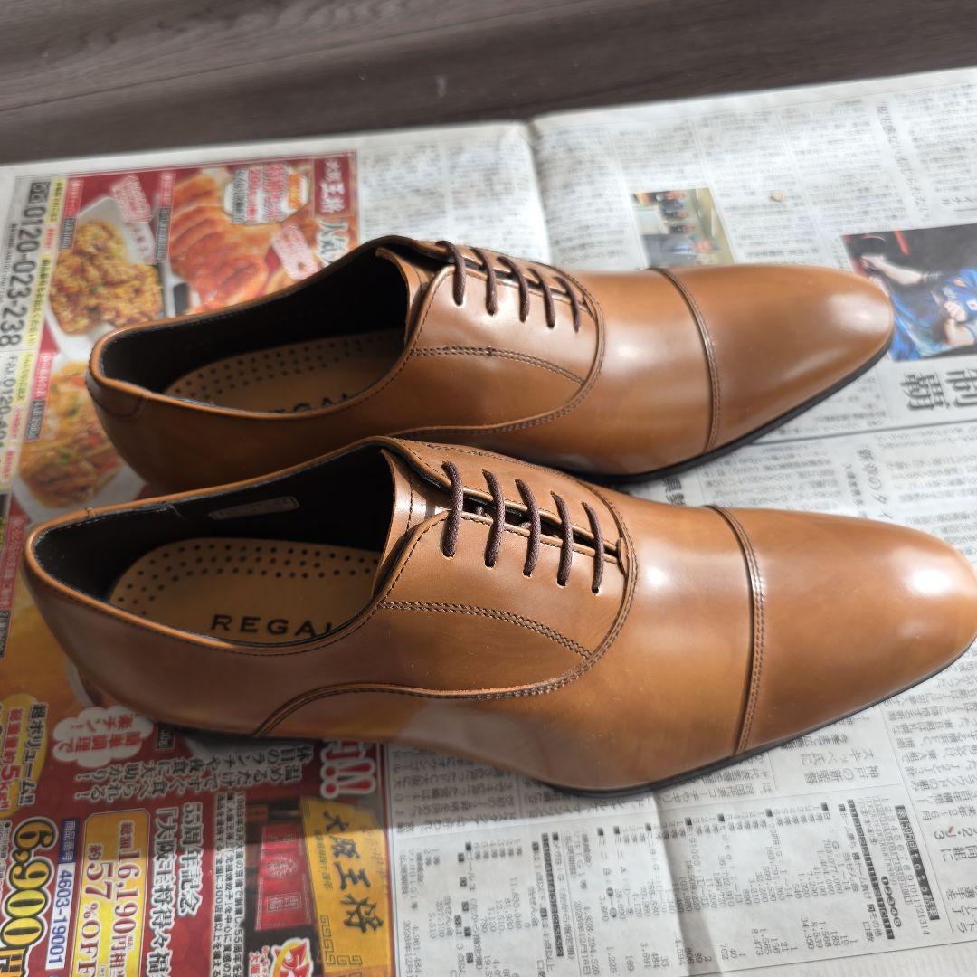 ❤*迎様 REGAL ブラウン ドレスシューズ レースアップ