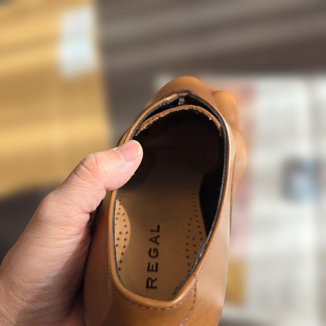 ❤*迎様 REGAL ブラウン ドレスシューズ レースアップ
