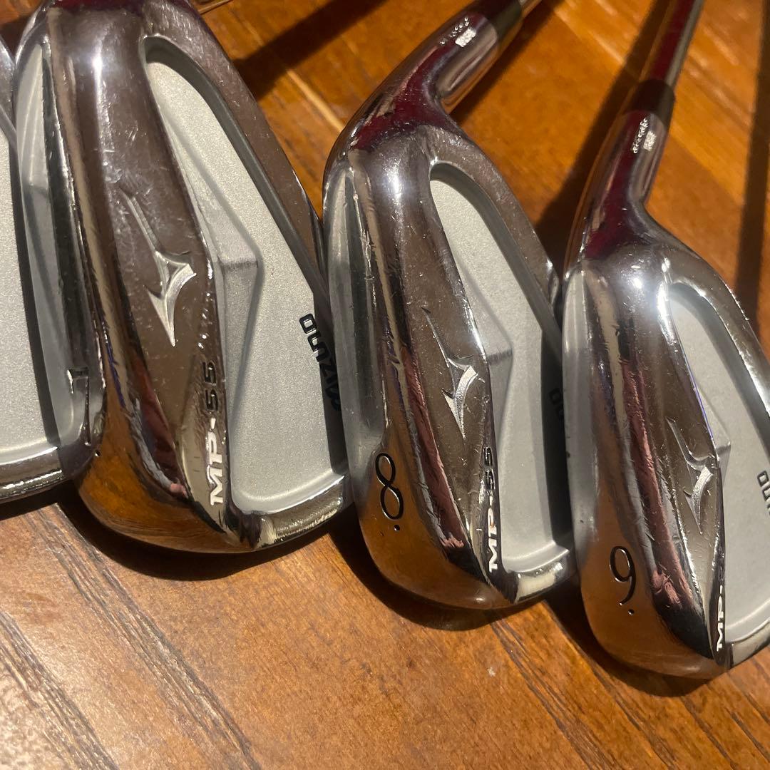 Mizuno MP55 アイアン 4-9 PW 7本セット