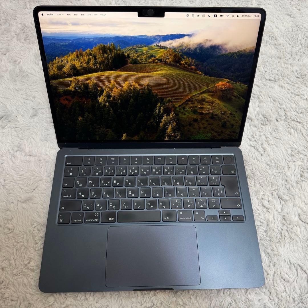 【美品】MacBook Air M2 512GB 8GB 付属品完備