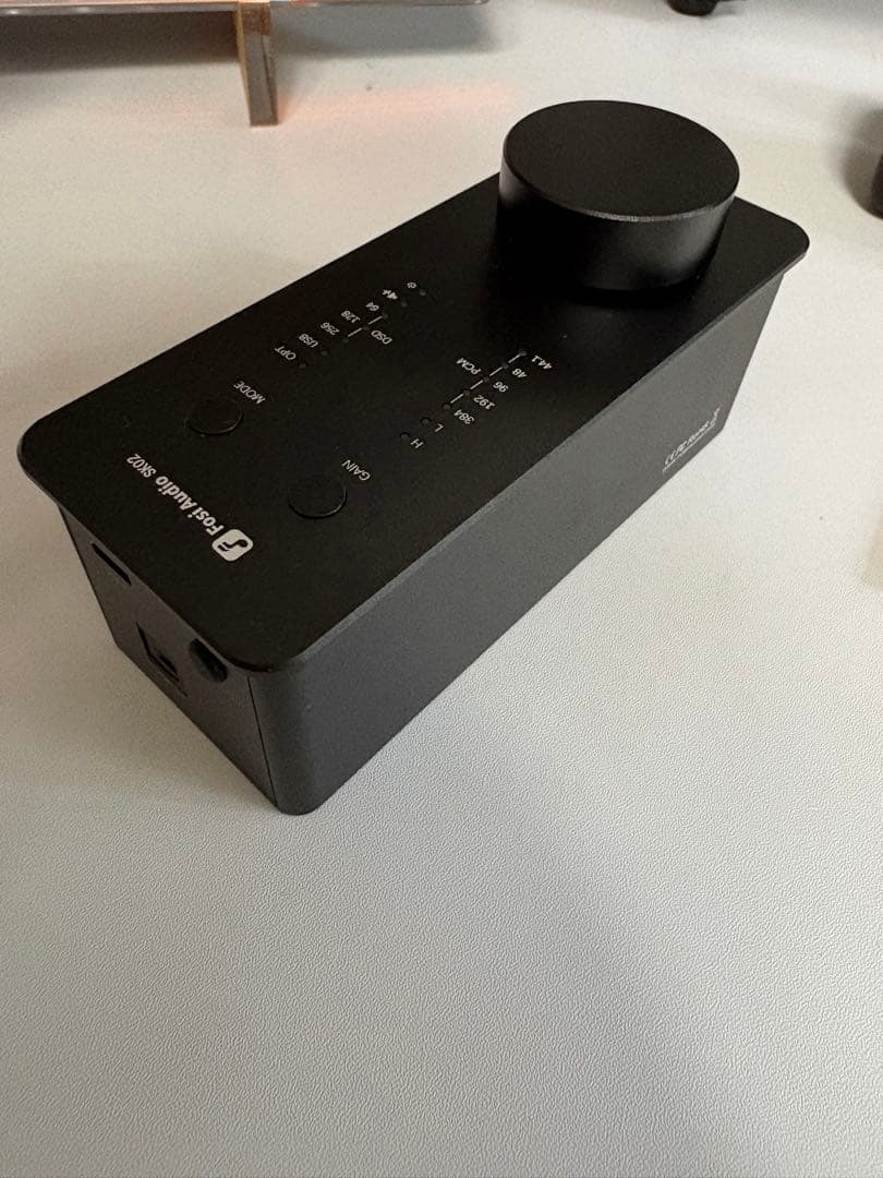 Fosi Audio sk02 オーディオインターフェイス ブラック