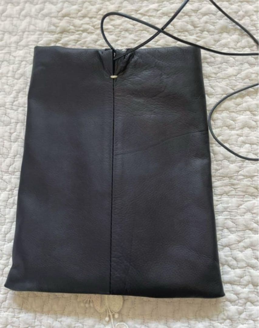 ミナペルホネン　forest parade レザーバッグ