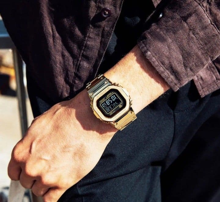 箱付き【美品】ジーショック オールゴールド フルメタル 上位高級モデル 48