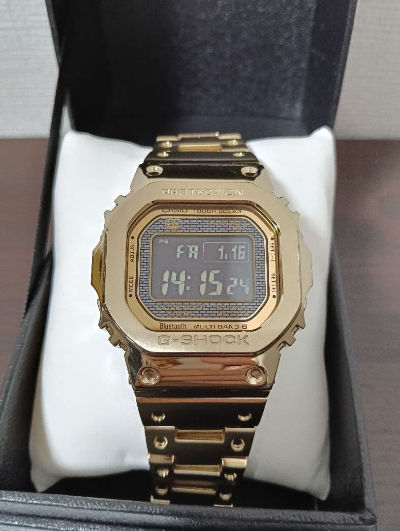 箱付き【美品】ジーショック オールゴールド フルメタル 上位高級モデル 48