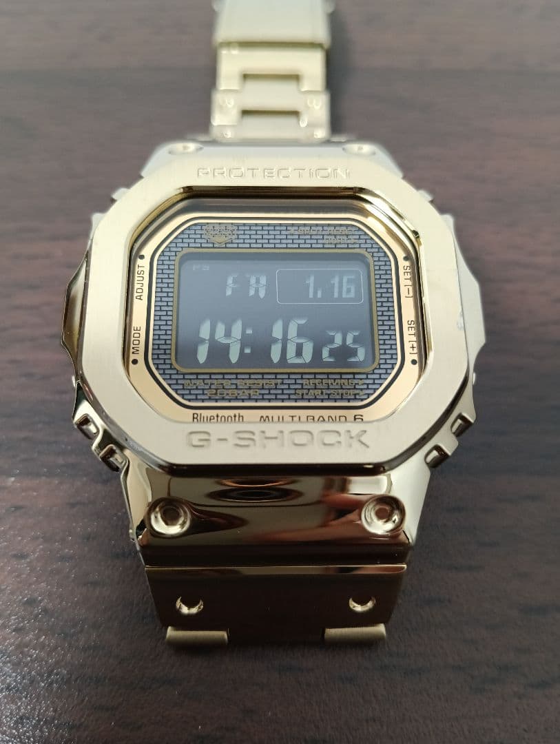 箱付き【美品】ジーショック オールゴールド フルメタル 上位高級モデル 48
