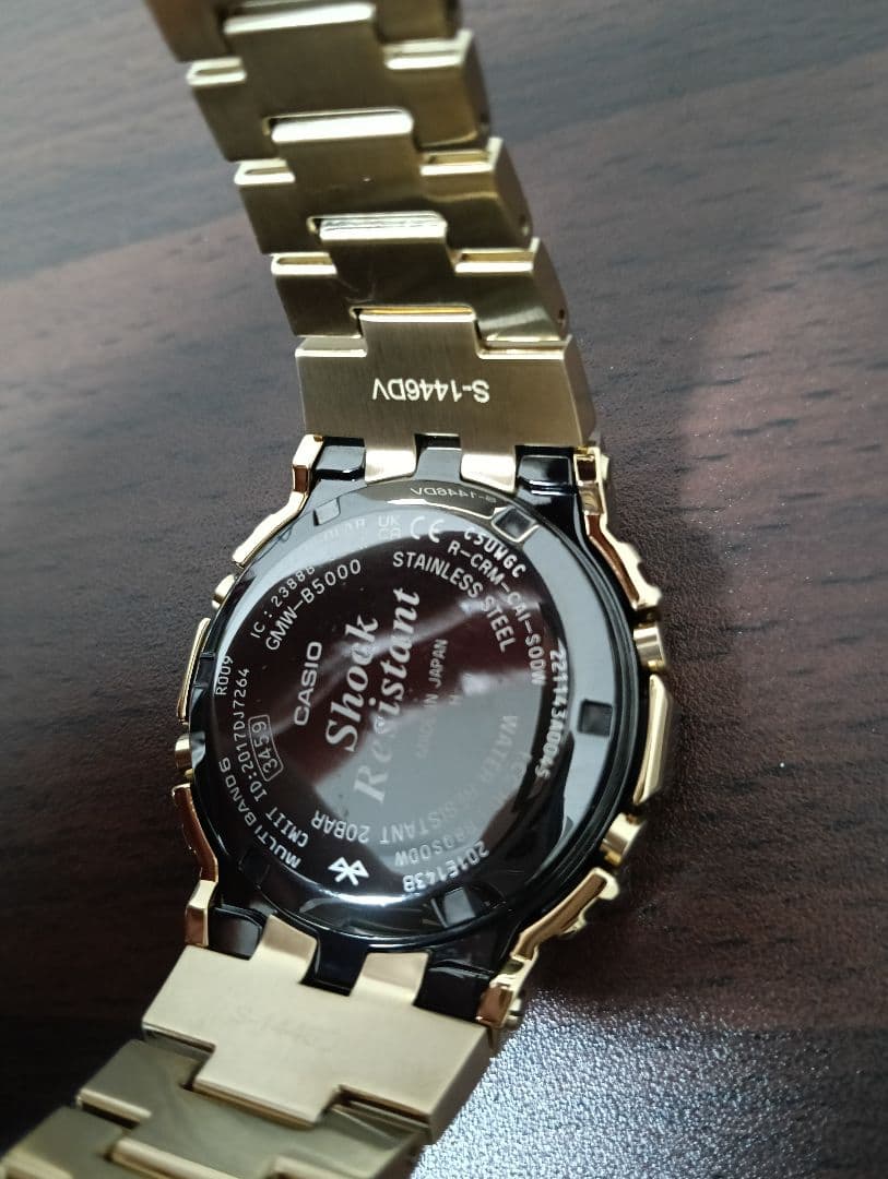 箱付き【美品】ジーショック オールゴールド フルメタル 上位高級モデル 48