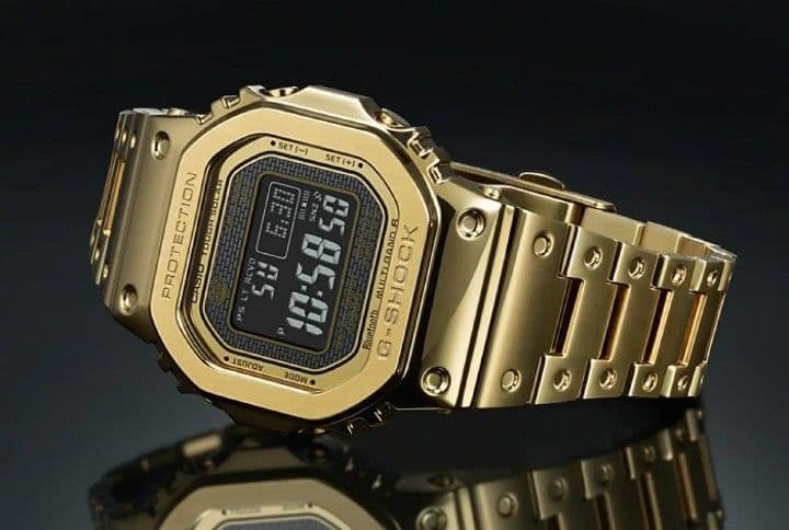 箱付き【美品】ジーショック オールゴールド フルメタル 上位高級モデル 48
