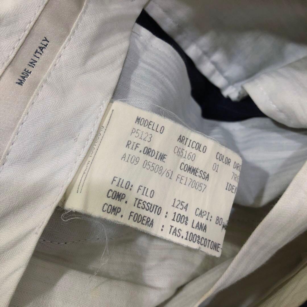 Ferragamo フェラガモ ネイビー シングル セットアップ スーツ