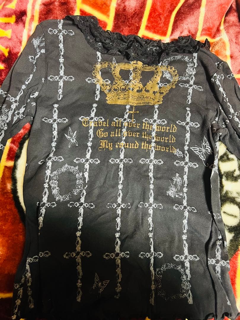 【ほぼ新品】レア h.NAOTO 初期 blood カットソーカーデ