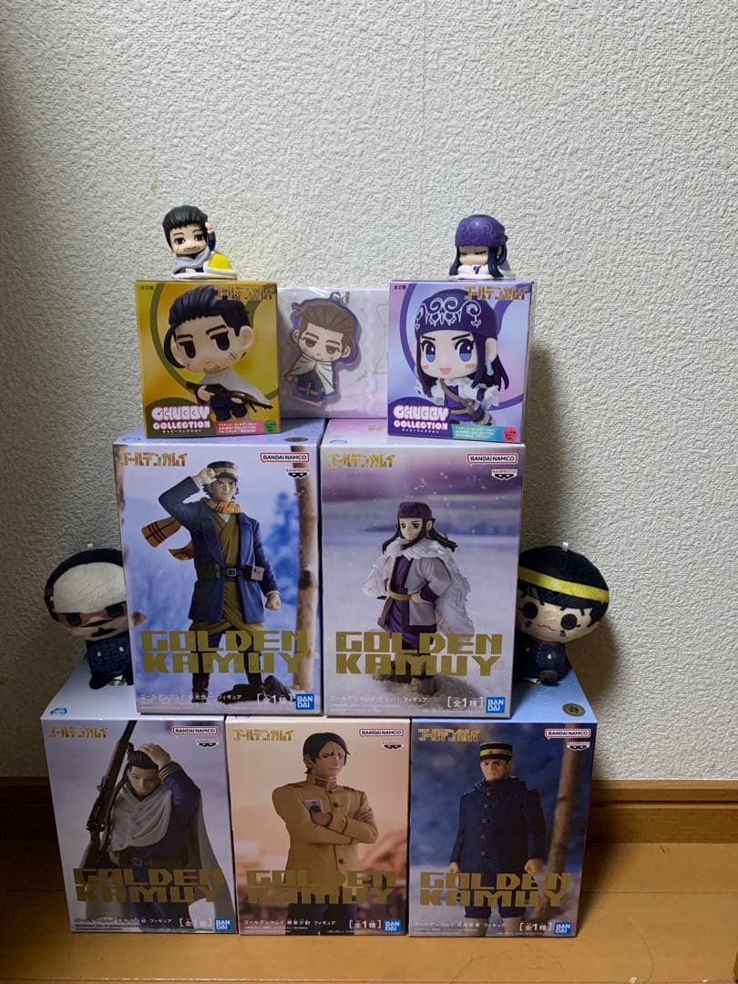 【新品未開封】ゴールデンカムイ　GOLDEN KAMUYフィギュア　まとめ売り