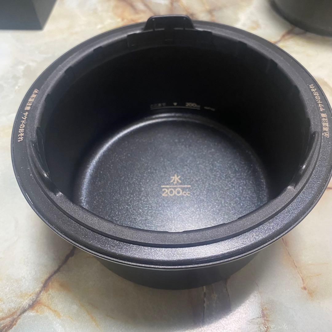 BALMUDAバルミューダ The Gohan炊飯器 K03A-BK 黒