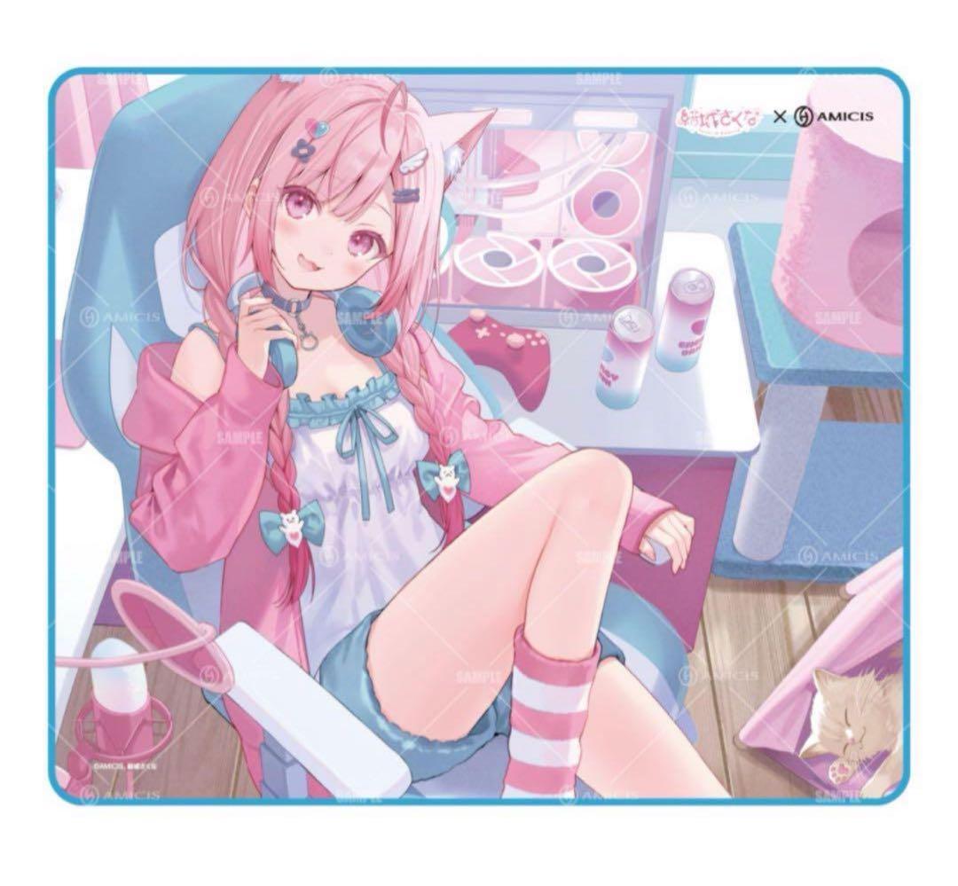 【新品未使用】『結城さくな』 × AMICIS コラボゲーミングキーボード