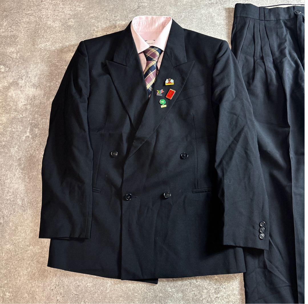 90s vintage レトロセットアップ スーツ ピンズ No.80