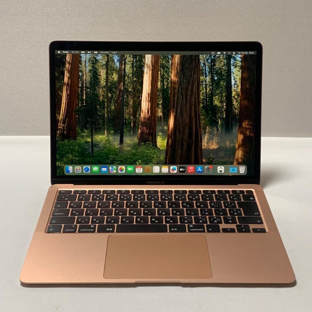 【美品】MacBookAir 2020 充放電80回ローズゴールド パソコンPC