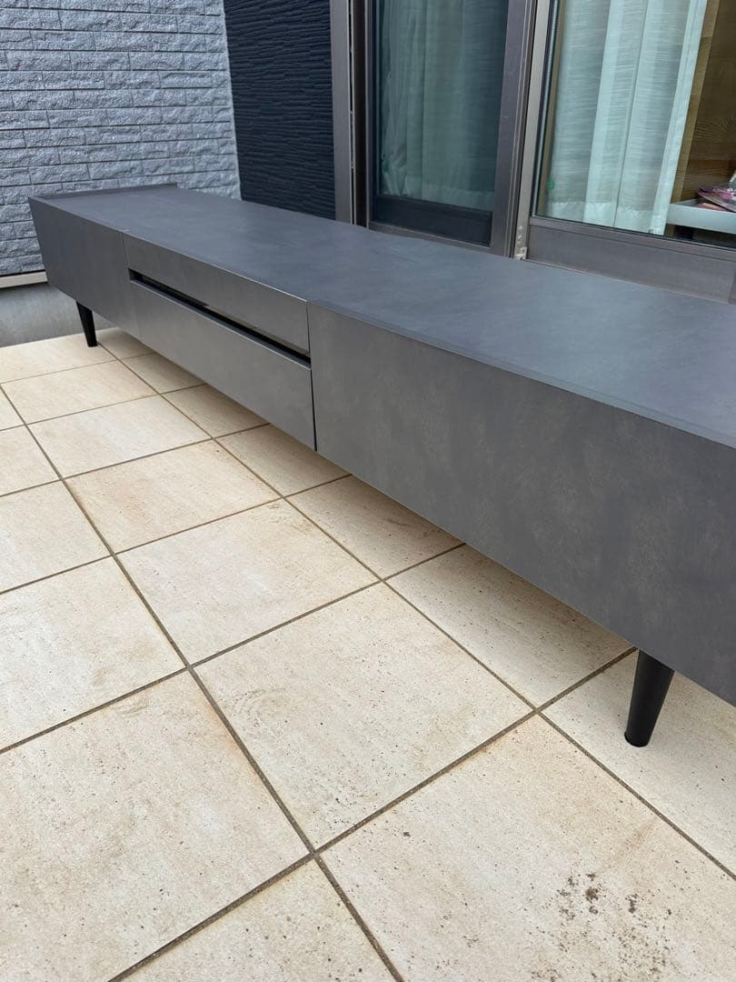 メラミンテレビボード　200cm 美品