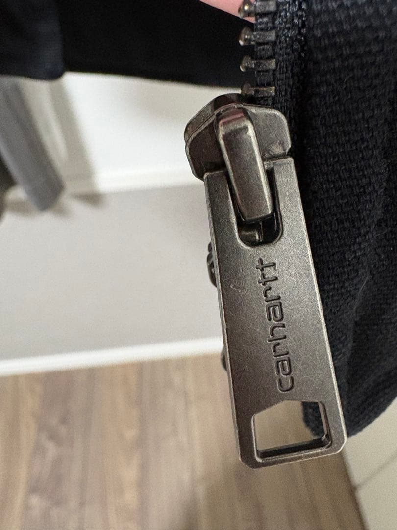 odenboysCarhartt カーハート ブラック ジップアップベスト