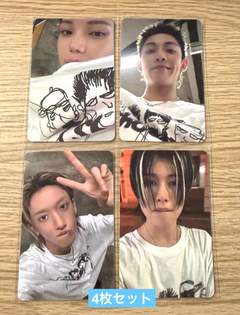 LNGSHOT 1st oliveyoung ラキドロ限定 トレカ 4枚セットA