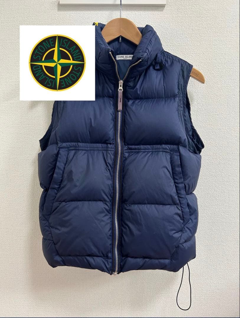 STONE  ダウン100%ダウンベスト　メンズS相当