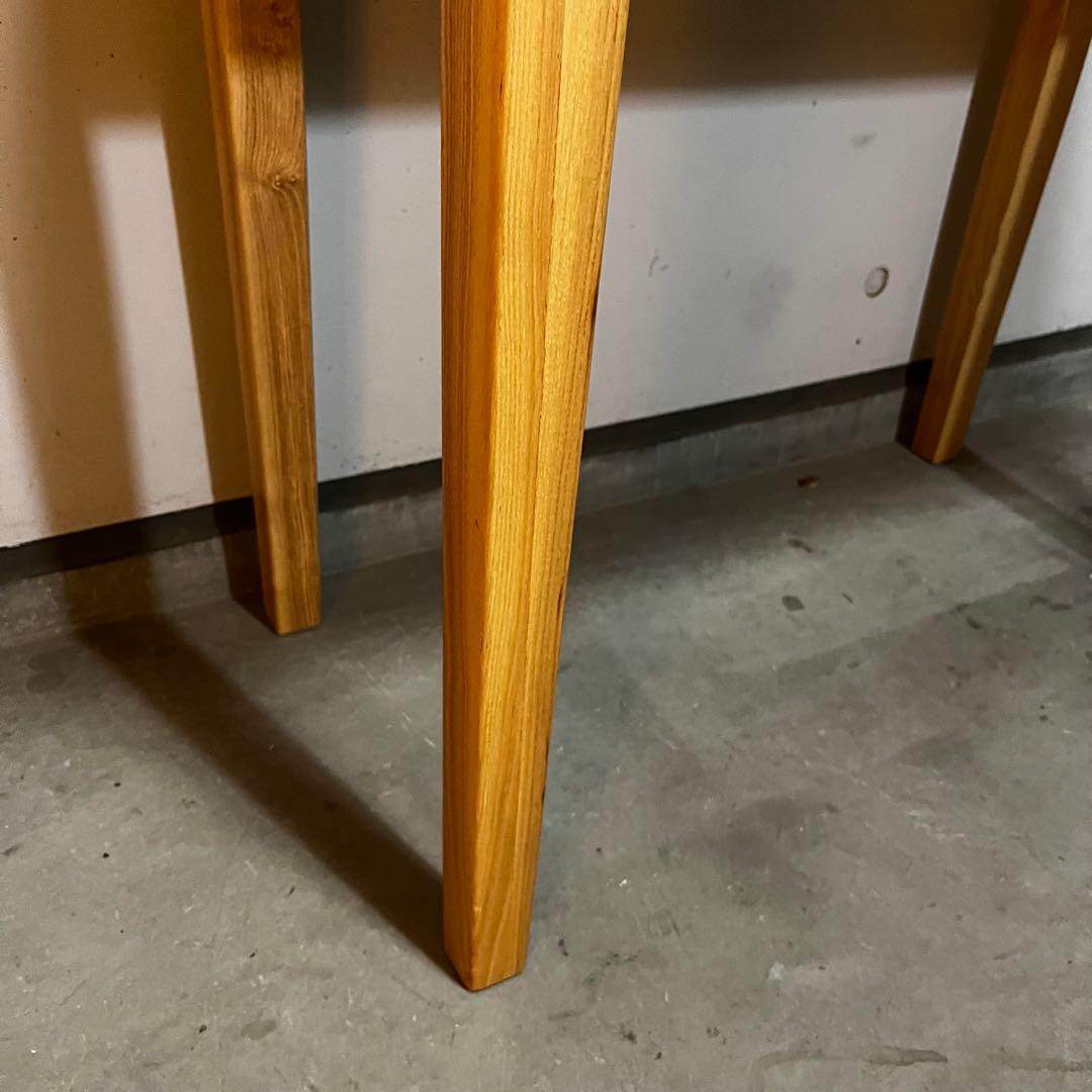 美品・廃盤希少★無印 タモ材パーソナルデスク