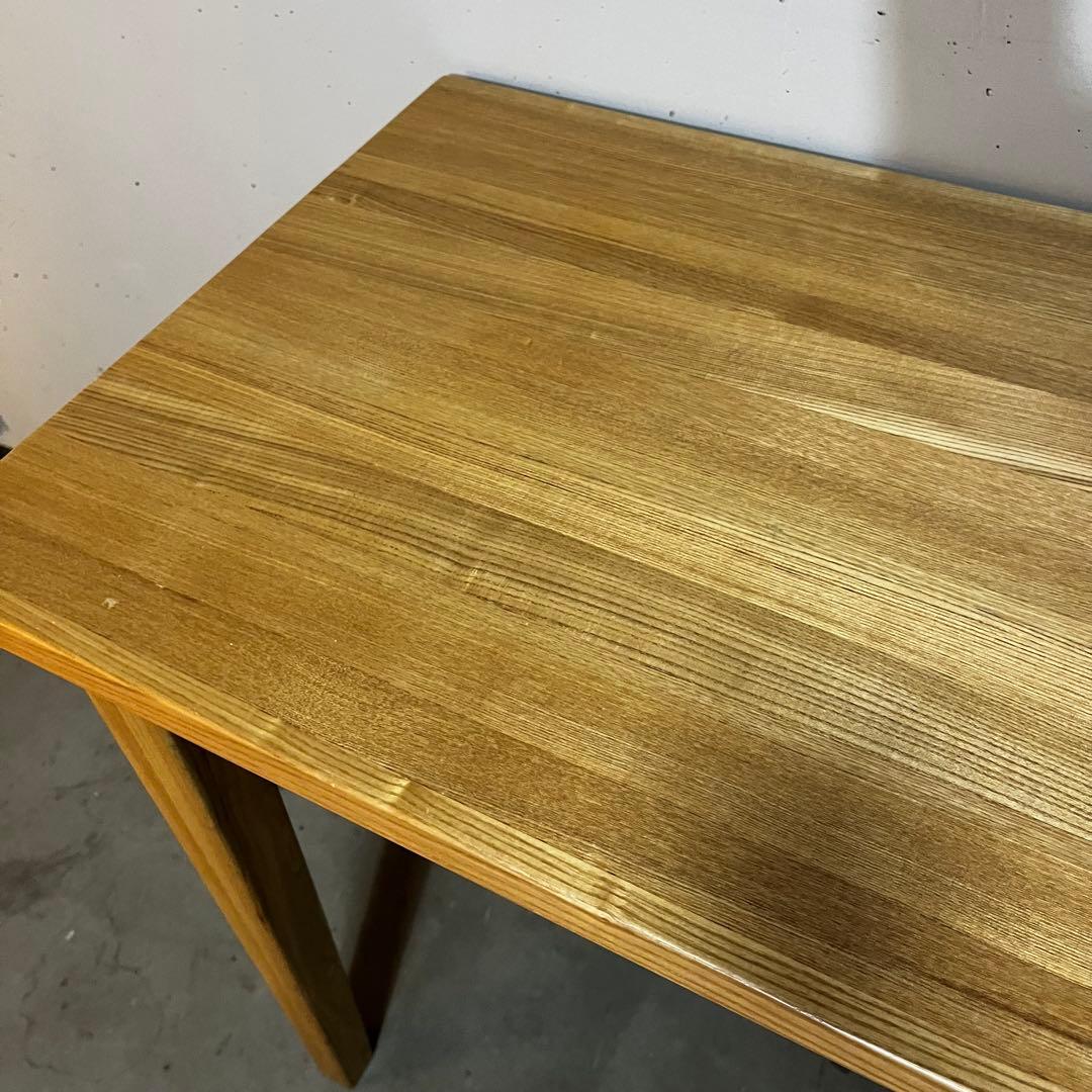 美品・廃盤希少★無印 タモ材パーソナルデスク