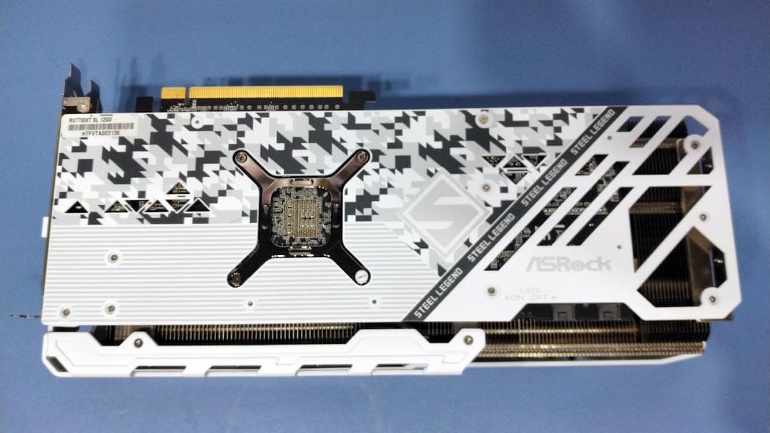 グラフィックボード・グラボ・ビデオカード ASRock RadeonRX7700XTSteel Legend12GBOC